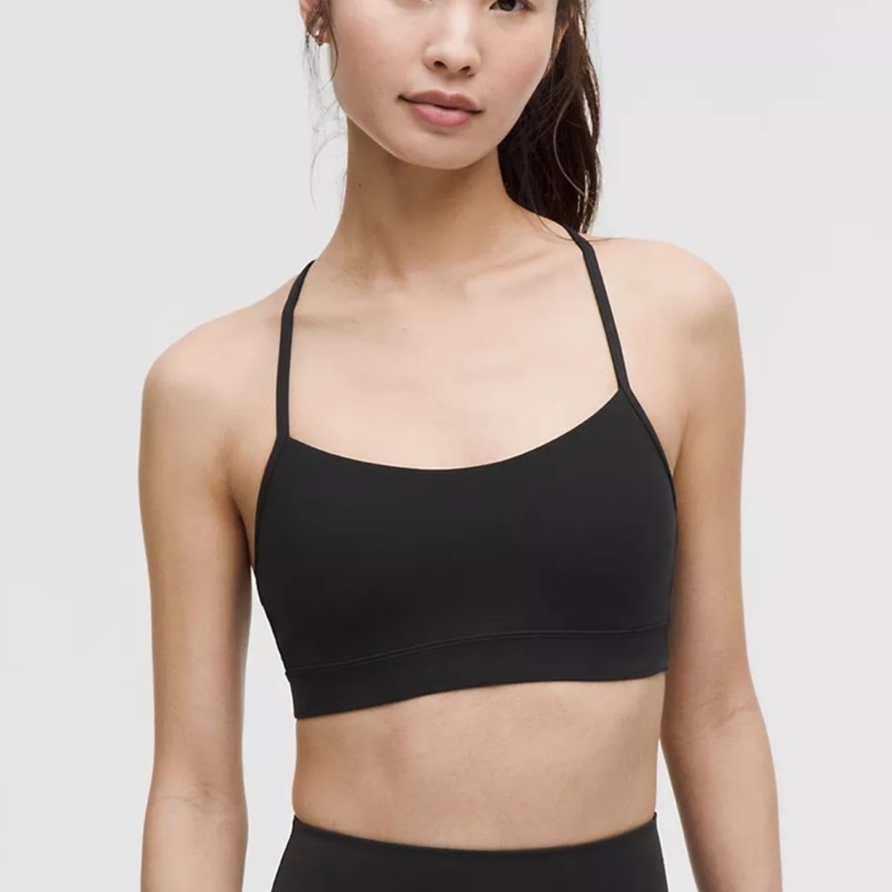 Lululemon Black Flow Y Bra